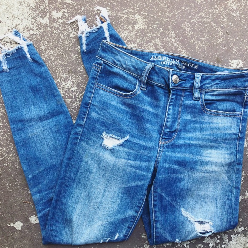 AE Destroyed Hi-Rise Jegging